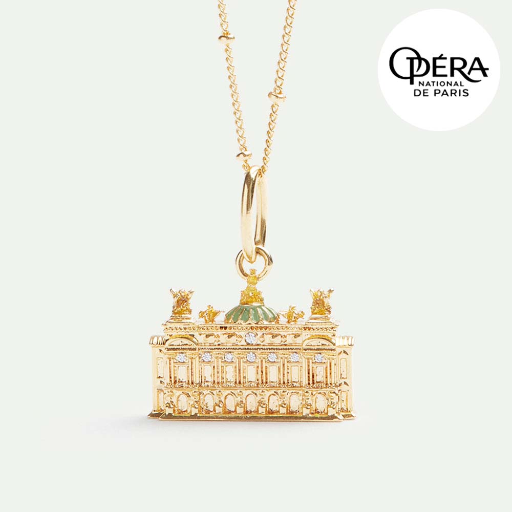 オペラ座150周年記念] オペラ・ガルニエのネックレス – PLAISIR TOKYO
