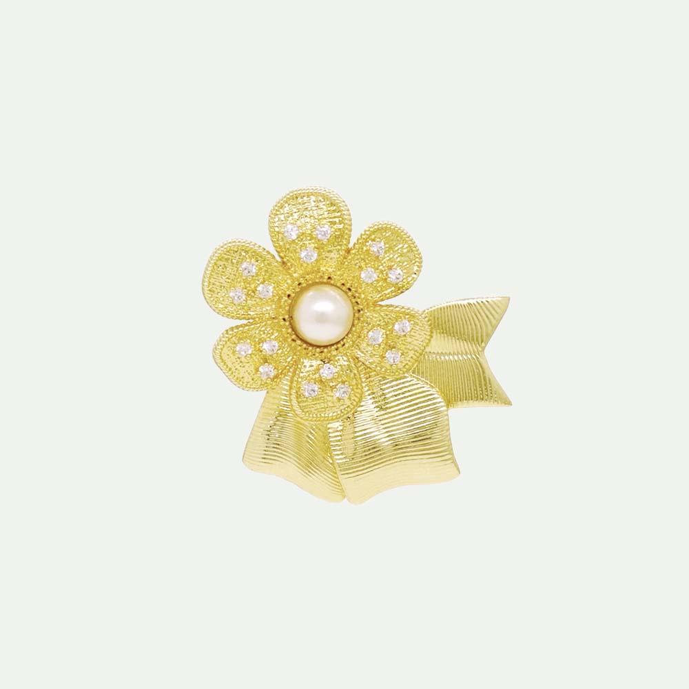 1,000円引き‼️銀製✖️南洋真珠２色　ブローチ　上品　華やか　繊細な作り 1,引き‼️銀製✖️南洋真珠2色 ブローチ 上品 華やか 繊細な作り